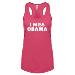Racerback I Miss Obama Womens Tank Top