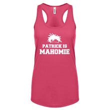 Patrick is Mahomie Womens Racerback Tank Top