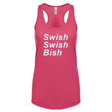 Racerback Swish Swish Bish Womens Tank Top