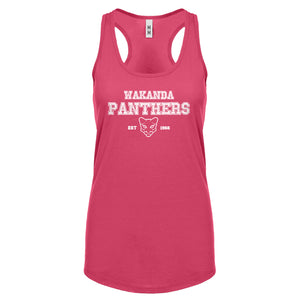 Racerback Wakanda Panthers 1966 Womens Tank Top