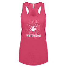 Racerback White Widow Womens Tank Top