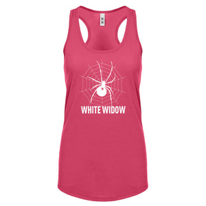 Racerback White Widow Womens Tank Top