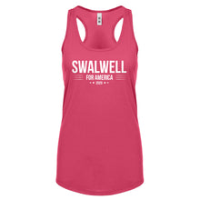 SWALWELL for President 2020 Womens Racerback Tank Top