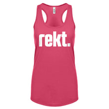 Racerback REKT Womens Tank Top