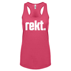 Racerback REKT Womens Tank Top