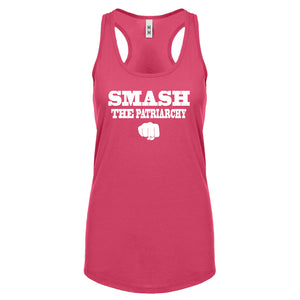 Smash the Patriarchy Womens Racerback Tank Top