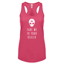 Take Me to Your Dealer Womens Racerback Tank Top