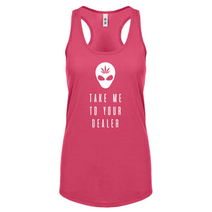 Take Me to Your Dealer Womens Racerback Tank Top