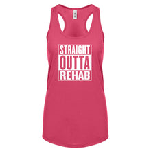 Racerback Straight Outta Rehab Womens Tank Top