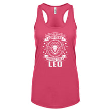 Racerback Leo Astrology Zodiac Sign Womens Tank Top