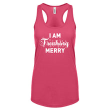 Freaking Merry Womens Racerback Tank Top