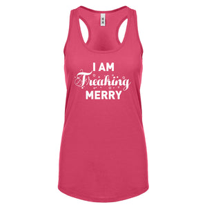 Freaking Merry Womens Racerback Tank Top