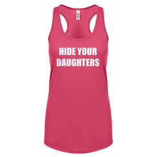 Hide Your Daughters Womens Racerback Tank Top