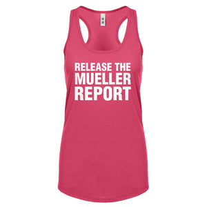 Release the Mueller Report Womens Racerback Tank Top