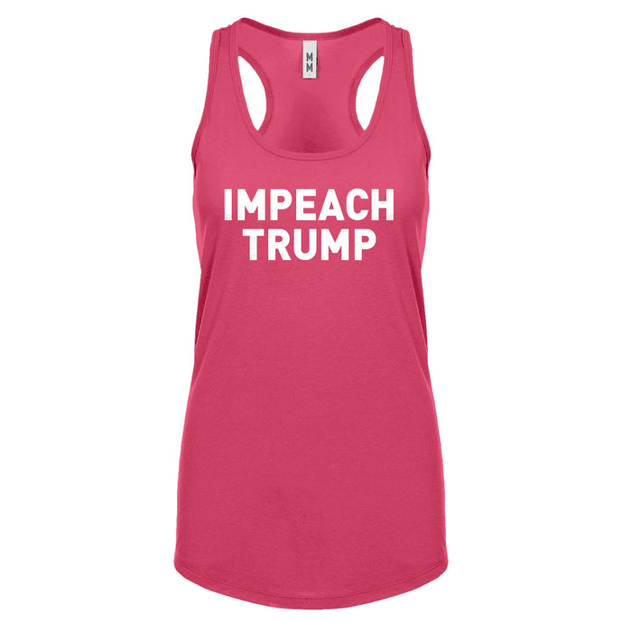 Racerback IMPEACH TRUMP Womens Tank Top
