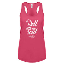 Racerback It is Well with My Soul Womens Tank Top