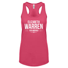 ELIZABETH WARREN for President 2020 Womens Racerback Tank Top