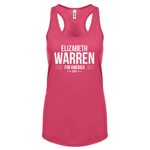 ELIZABETH WARREN for President 2020 Womens Racerback Tank Top