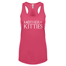 Racerback Mother of Kitties Womens Tank Top