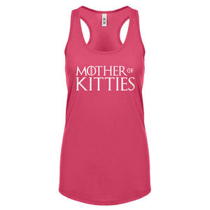 Racerback Mother of Kitties Womens Tank Top