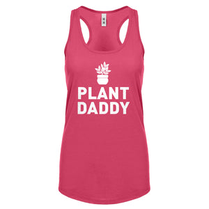 Racerback Plant Daddy Womens Tank Top