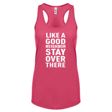 Like a Good Neighbor Womens Racerback Tank Top