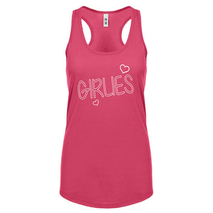 Girlies Womens Racerback Tank Top