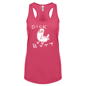 Racerback Dickbutt Womens Tank Top