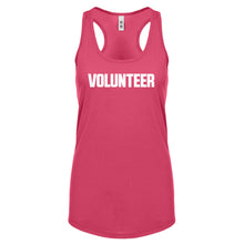 Racerback Volunteer Womens Tank Top