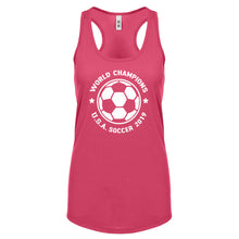 Women's World Cup Champions Womens Racerback Tank Top
