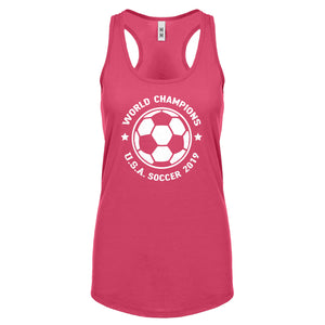 Women's World Cup Champions Womens Racerback Tank Top