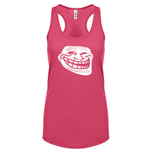 Trollface Womens Racerback Tank Top