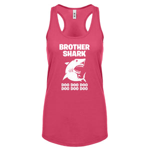 Brother Shark Womens Racerback Tank Top