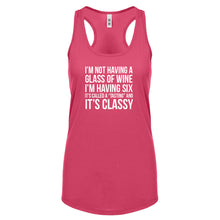 Its Called a Tasting and It's Classy Womens Racerback Tank Top
