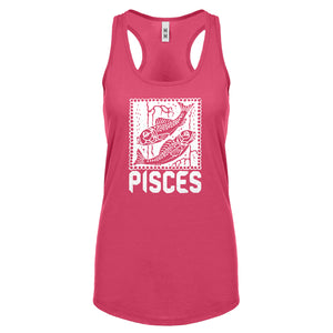 Racerback Pisces Zodiac Astrology Womens Tank Top
