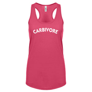 Racerback Carbivore Womens Tank Top