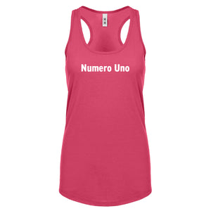 Numero Uno Womens Racerback Tank Top