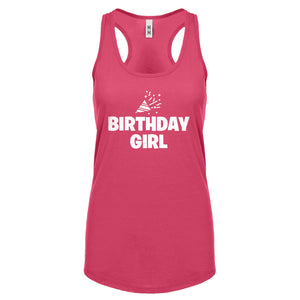 Birthday Girl Womens Racerback Tank Top