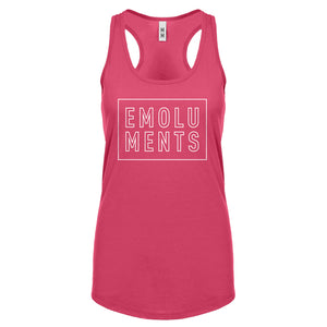 Racerback Emoluments Womens Tank Top