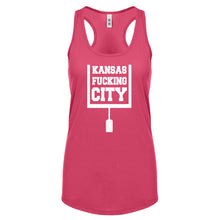 Kansas Fucking City Womens Racerback Tank Top