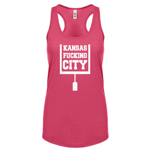 Kansas Fucking City Womens Racerback Tank Top