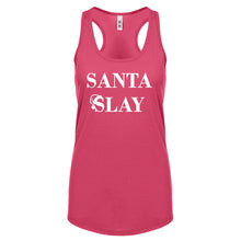 Santa Slay Womens Racerback Tank Top