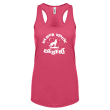 Black Rock Desert Womens Racerback Tank Top