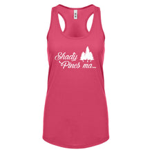 Racerback Shady Pines Ma Womens Tank Top