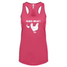 Racerback Chicken Butt Womens Tank Top