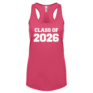 Class of 2026 Womens Racerback Tank Top