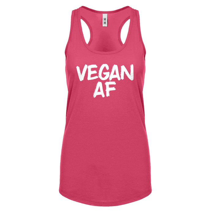 Racerback VEGAN AF Womens Tank Top