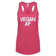 Racerback VEGAN AF Womens Tank Top