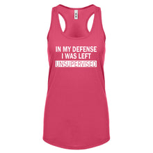 Racerback In My Defense Womens Tank Top