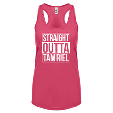 Straight Outta Tamriel Womens Racerback Tank Top